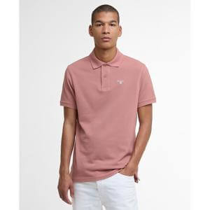 Barbour Tartan Pique Earth Pink Polo Shirt